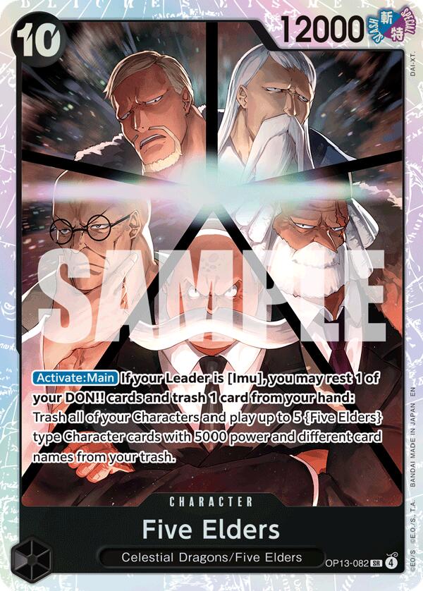 Five Elders [Carrying On His Will]