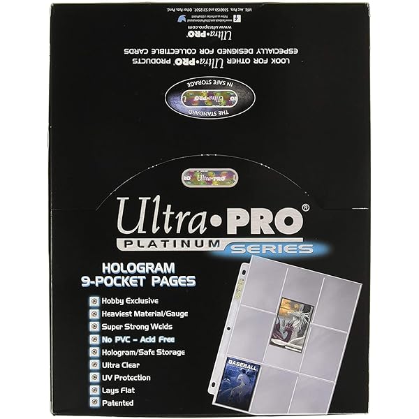 Ultra Pro 9-Pocket 100 Pages