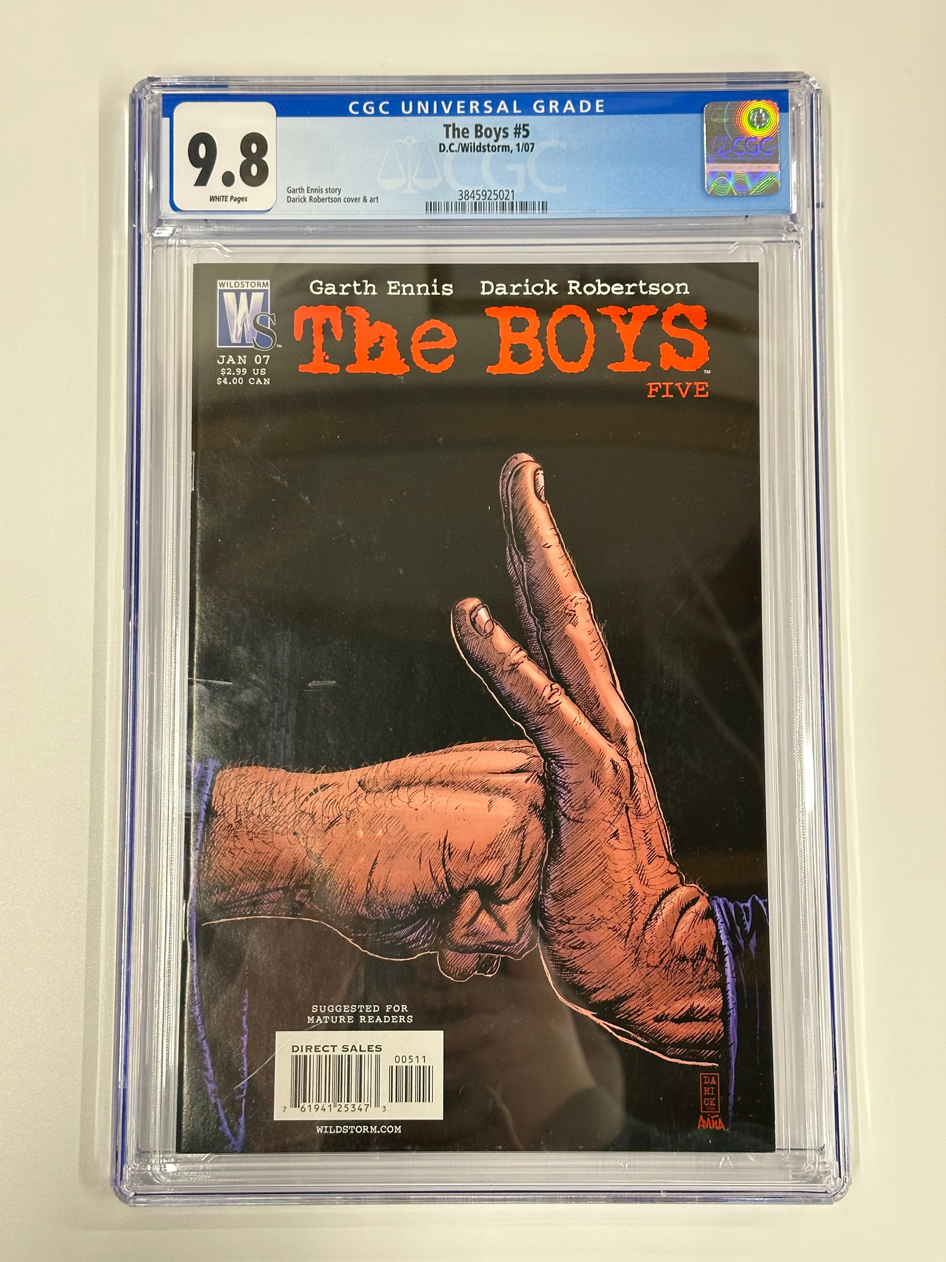 The Boys #5 CGC 9.8