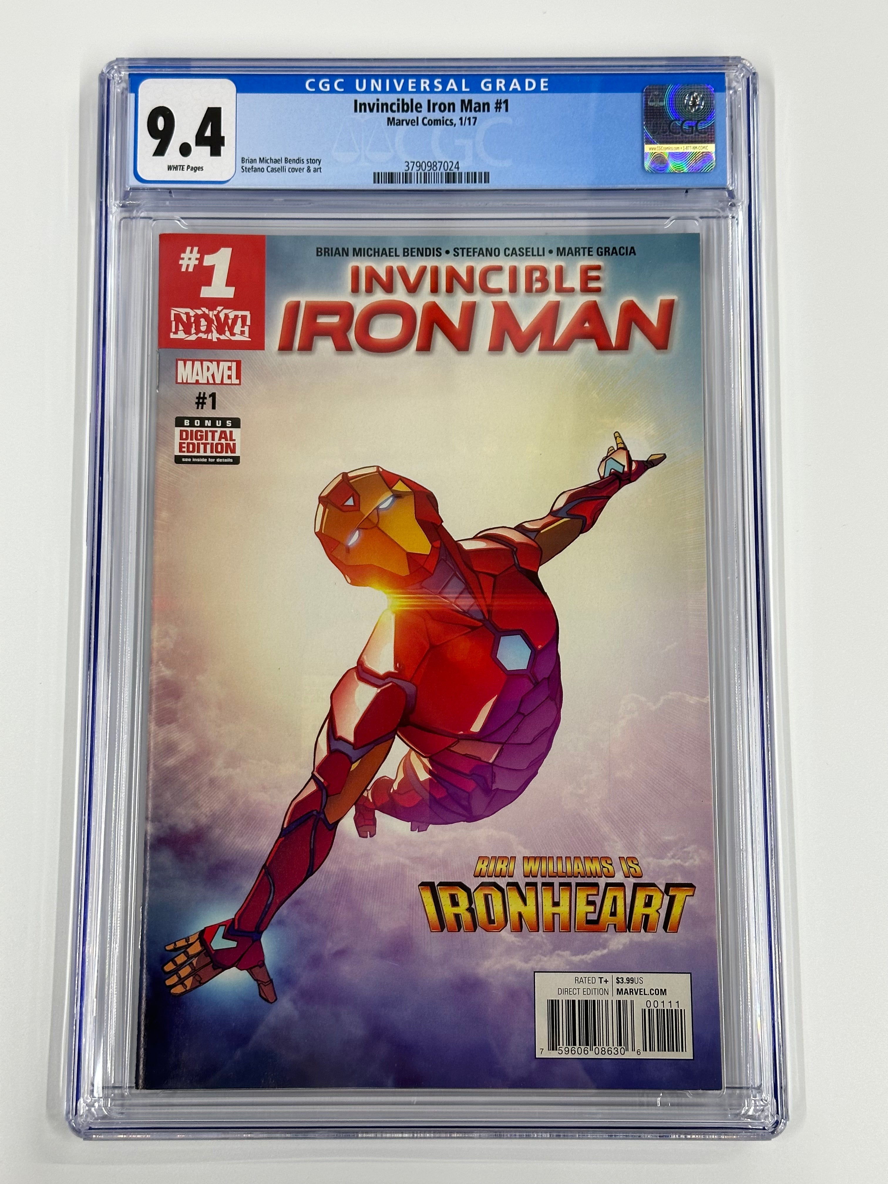 Invincible Iron Man #1 CGC 9.4