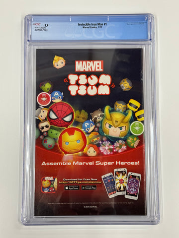 Invincible Iron Man #1 CGC 9.4