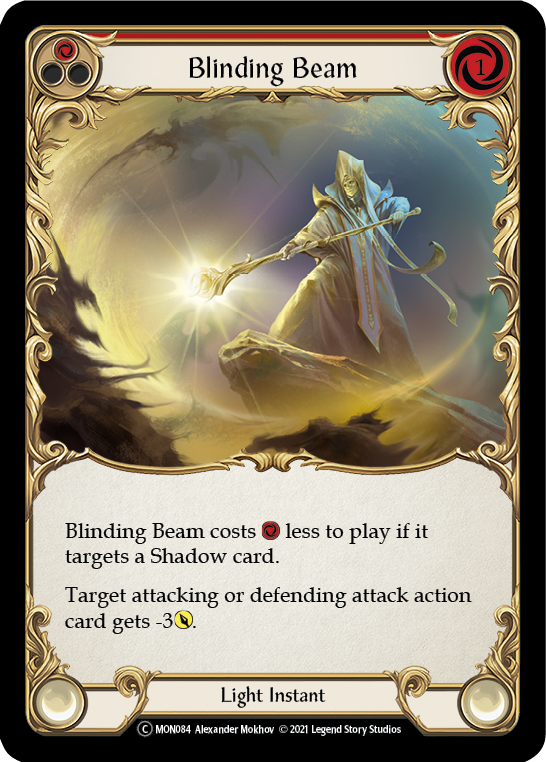Blinding Beam (Red) [U-MON084] (Monarch Unlimited)  Unlimited Normal