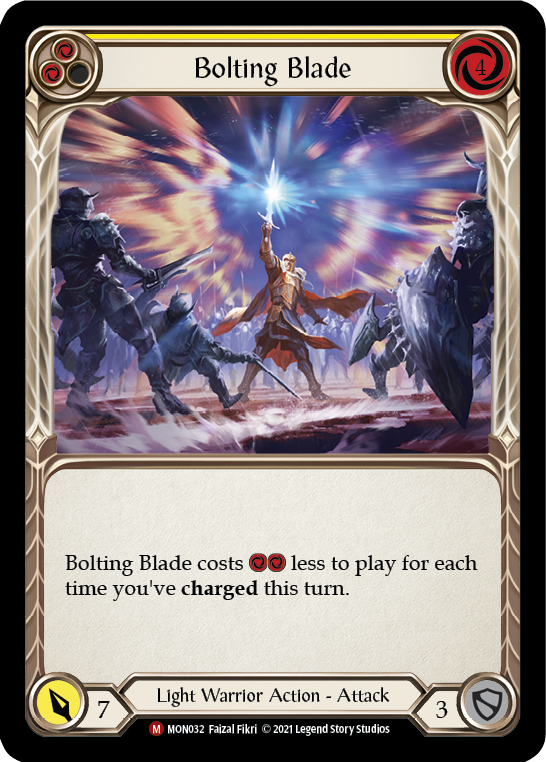 Bolting Blade [MON032] (Monarch)  1st Edition Normal