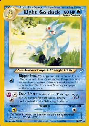 Light Golduck (47/105) [Neo Destiny Unlimited]