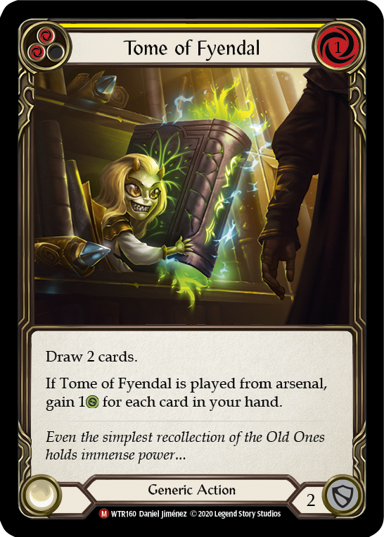 Tome of Fyendal [U-WTR160] (Welcome to Rathe Unlimited)  Unlimited Rainbow Foil
