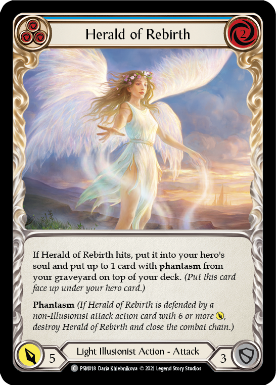 Herald of Rebirth [PSM018] (Monarch Prism Blitz Deck)