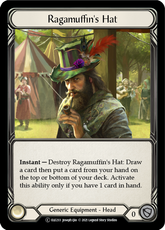 Ragamuffin's Hat [U-ELE233] (Tales of Aria Unlimited)  Unlimited Rainbow Foil