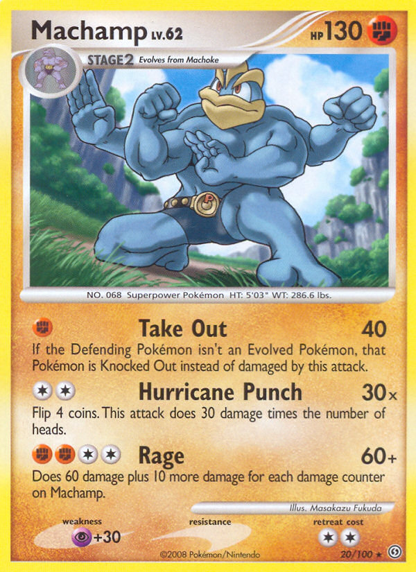 Machamp (20/100) [Diamond & Pearl: Stormfront]